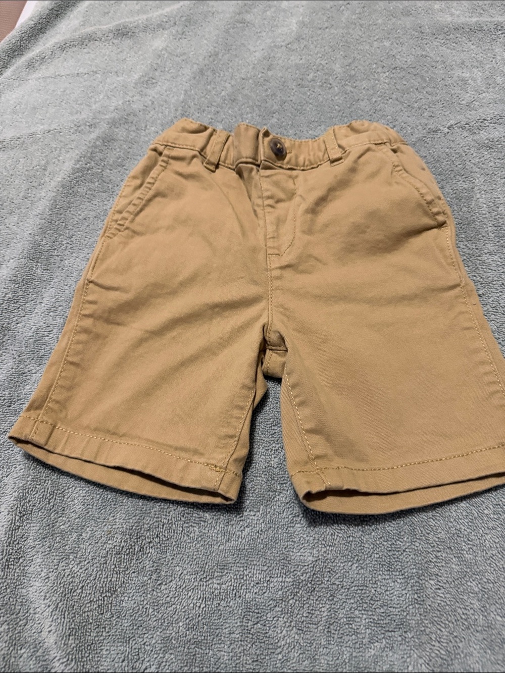 Carter's Tan Pull-On Cotton Shorts